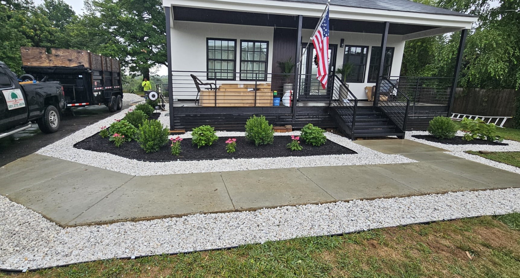 An image that shows one of our commercial roofing maintenance and repair results